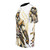 Vibrant t-shirt design featuring an inspired assassin character in action with historical fantasy elements. - men left