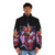 Hazbin Hotel Alastor Puffer Jacket 2 - Stylish Collectible for Fans - men front