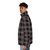 GTI Tartan Puffer Jacket with stylish golf-inspired design - men side left