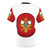 Montenegro flag t-shirt, countryball inspired patriotic apparel - Back