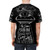 Cosmic and galactic-themed Tokio Hotel Dream Machine t-shirt - men back