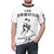 Stylish AOP T-shirt featuring a design inspired by the traditional Japanese sport of sumo wrestling. - men front