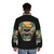 Stevokneelo modern design puffer jacket for kneeboarding in South Africa - men back