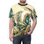 A T-shirt design featuring the fearsome Zinogre monster from the Monster Hunter video game series. - men front