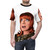 Fabulous Coco Peru Inspired T-Shirt with sequins, perfect for gay pride and RuPaul's Drag Race fans. - men front