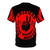 Graphic T-shirt design featuring the American Indian Movement logo and empowering message. - Back