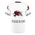 Stylish summer t-shirt with suspenseful crime and dessert-themed graphics - Back