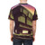 Monolith AOP T-shirt featuring a desert neon, brutalist futuristic design - men back
