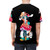 Monogatari-inspired t-shirt featuring the character Yotsugi Ononoki in an anime-style design. - men back
