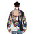 Steve Jobs Portrait Puffer Jacket - Tribute to Apple Co-Founder - men back