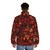 Harvest Haven Puffer Jacket with Focus Keyword Puffer Jacket - men back