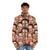 Steve Buscemi Trending Head Design Puffer Jacket - men front