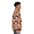 Steve Buscemi Trending Head Design Puffer Jacket - men side right