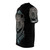 Mystical forest lord tribal t-shirt with Scandinavian mythology-inspired design featuring bears, owls, ravens, and Celtic knotwork - men left