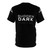 Sudden Dark Abstract Art T-Shirt with Impactful Imagery - Back