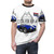 Vintage-inspired t-shirt featuring a graphic design inspired by the classic AC Cobra sports car - men front