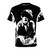 All-over print t-shirt featuring portrait of legendary poker player Stu Ungar
