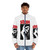 Puffer jacket with Stax Records and soul music inspired design - men front