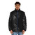 Great Ape Puffer Jacket with Animal Print Design - men front