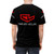 Formula 1 inspired graphic t-shirt featuring Charles Leclerc - men back