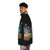 Starzinger puffer jacket featuring classic 80s anime design - men side left