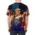 Retro gaming t-shirt featuring a trio of characters from the classic 90s beat 'em up game Streets of Rage - men back