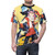 Retro FLCL anime t-shirt with vibrant all-over print design - men front