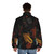 Starscream Sketch Transformers Puffer Jacket - men back