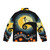 Starry Night Puffer Jacket featuring Jack Skellington and Sally from Nightmare Before Christmas - Back