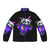 Starry panda bubble tea sapphire witch puffer jacket