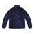 Starry night sky puffer jacket with milky way galaxy and stars