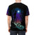 Mysterious Encounter Sci-Fi T-Shirt with a suspenseful nature-inspired design - men back