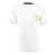 A whimsical t-shirt featuring a cute, mystical crocodile with lightning accents. - Back