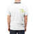 A whimsical t-shirt featuring a cute, mystical crocodile with lightning accents. - men back