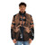 Anuel AA puffer jacket featuring a vibrant, colorful design - men front