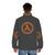 Half Life Lambda Symbol Puffer Jacket - gaming inspired outerwear with lambda symbol - men back