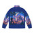 Starcastle Citadel Puffer Jacket featuring retro psychedelic art and progressive rock design - Back