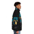Retro Star Trek Puffer Jacket featuring iconic characters and spacecraft from The Original Series - men side right