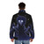 Nyx puffer jacket featuring Greek mythology design - men back