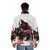 Hades Cerberus Puffer Jacket featuring the three-headed hound of the Underworld - men back