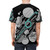 Monado inspired abstract grey t-shirt with a unique pattern design - men back