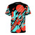 Monado-inspired abstract graphic design printed on a high-quality t-shirt for anime enthusiasts