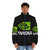 Nvidia puffer jacket with logo, perfect for gaming and tech fans - men front