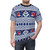 Artistic 8-bit style buffalo design on a high-quality winter t-shirt for buffalo sports enthusiasts - men front
