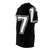 Custom printed Number 77 sports jersey t-shirt - men left
