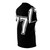 Custom printed Number 77 sports jersey t-shirt - men right