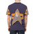 A high-quality t-shirt featuring the character 7 of 9 from the popular sci-fi TV series Star Trek Voyager. - men back
