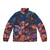 Vintage He-Man and Snakemen puffer jacket with retro 80s superhero cartoon design