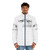 A puffer jacket with a quote from Werner Herzog's film "Burden of Dreams" - men front