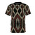 Colorful abstract ethnic design t-shirt featuring traditional Philippines indigenous patterns and mountain landscapes.